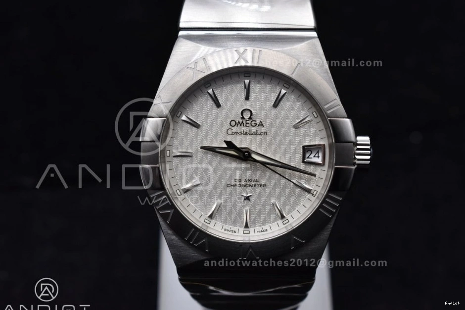 Constellation A8800 1:1 SS White 39mm Dial on Best Edition Bracelet VSF SS 1231